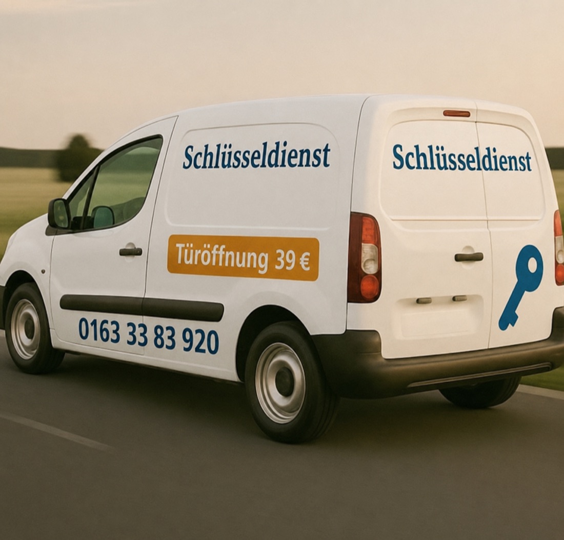 Schlüsseldienst Köln – Notdienst-Fahrzeug, Türöffnung ab 39 €